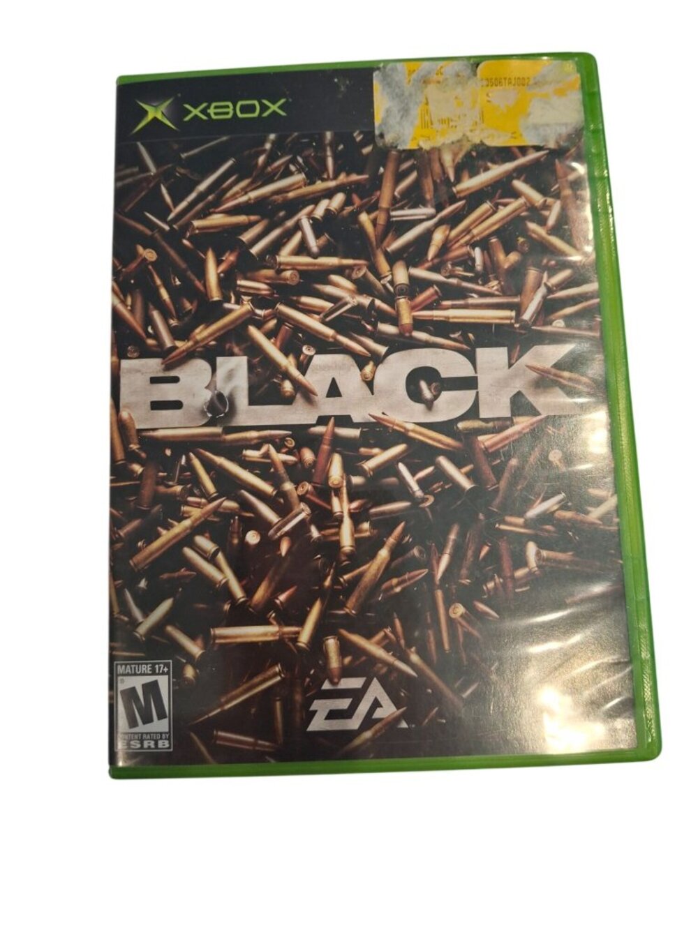 BLACK Original Xbox 2006 EA Criterion FPS Shooter Game Microsoft Retro